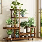 Houten Plantenrek 6 Lagen – Voor Binnen &amp; Buiten Gebruik, Verzenden, Nieuw