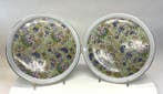 Large decorative wall plates (2) – Cerabel Baudour Belgium –