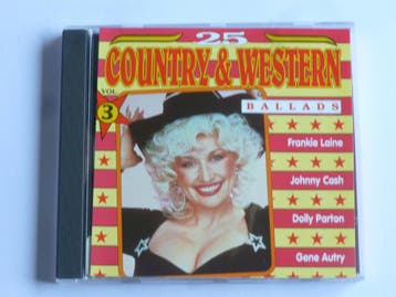 25 Country & Western Ballads - vol. 3, Cd's en Dvd's, Cd's | Country en Western, Ophalen of Verzenden, Zo goed als nieuw