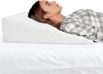 Leeskussen Bed - 68cm Traagschuim | Laatste Stuk!, Ophalen of Verzenden, Zo goed als nieuw, Wit, Overige vormen