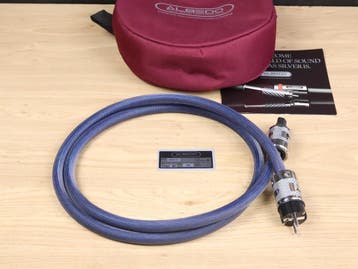 Albedo Gravity I pure silver highend audio power cable 2,0 m, Ophalen of Verzenden, Gebruikt, Overige kabels