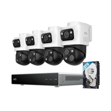 Eufy Beveiligingscamera set; PoE recorder met 4x, Ophalen of Verzenden, Nieuw