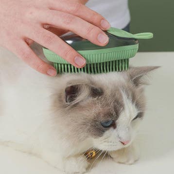 Siliconen Honden & Katten Borstel - Doucheborstel met Massag, Verzenden, Nieuw