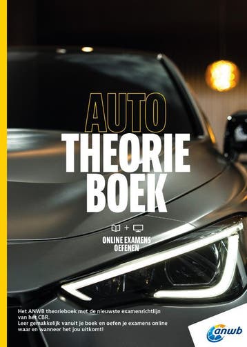 Auto Theorieboek Rijbewijs B  online examens o 9789018053970, Zo goed als nieuw