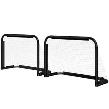 TRUUSK Opvouwbaar Voetbaldoel Set - Metalen Frame - Voor Kin, Verzenden, Nieuw