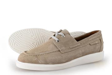 Stefano Lauran Instappers in maat 43 Beige, Kleding | Heren, Overige kleuren, Overige typen, Zo goed als nieuw, Stefano Lauran