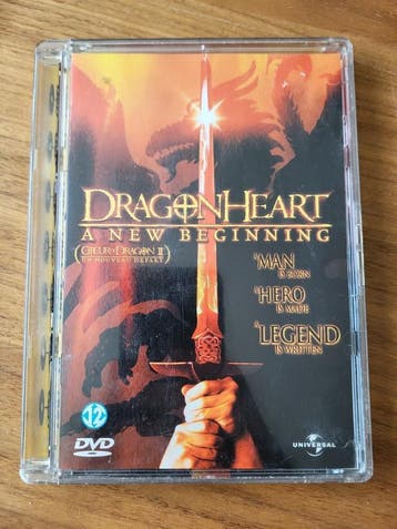 DVD - DragonHeart - A New Beginning, Cd's en Dvd's, Vanaf 12 jaar, Verzenden, Gebruikt, Fantasy