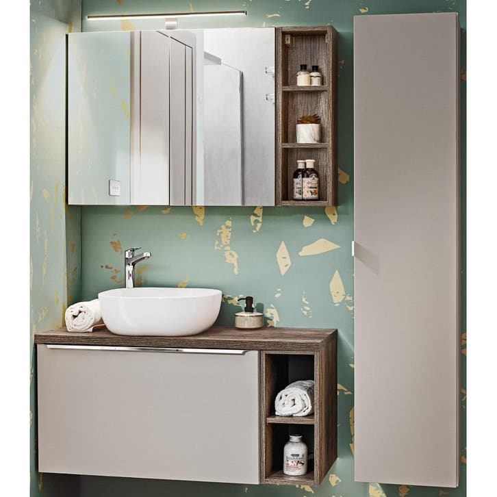 Badkamermeubel Gina Uno 100 CM (Badkamermeubels), Huis en Inrichting, Badkamer | Badkamermeubels, Nieuw, Ophalen of Verzenden