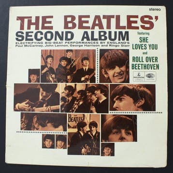Beatles - Second Album (UK EXPORT) – ULTRA RARE Yellow/Black, Cd's en Dvd's, Nieuw in verpakking