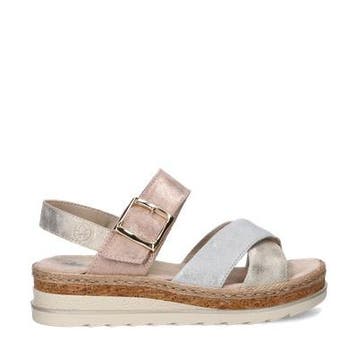 Rieker sandalen voor dames in het Beige, Verzenden, Beige, Nieuw, Sandalen of Muiltjes