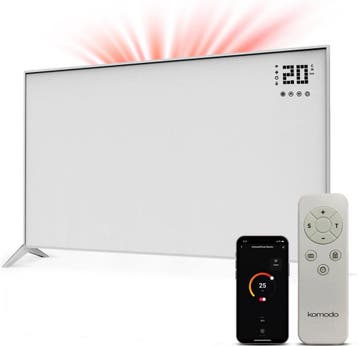 Komodo Infrarood Verwarmingspaneel 800W - 100x60 cm -, Doe-het-zelf en Verbouw, Ophalen of Verzenden, Zo goed als nieuw