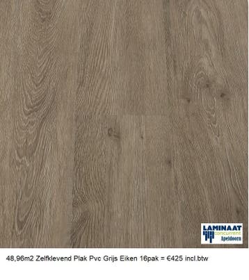 LAMINAAT PVC PARKET PALLET VOORDEEL 31PAK 71,11m2= v.a€725 €, 75 m² of meer, Nieuw, Laminaat, Blauw