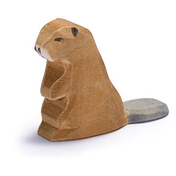 Ostheimer houten bever speelfiguur  van €14,95 voor €14,45, Ophalen of Verzenden, Nieuw