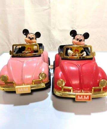 Masudaya - Speelgoedfiguurtjes Masudaya Mickey Mouse Wind-Up, Verzamelen, Disney, Nieuw