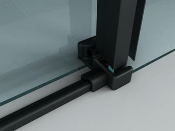 Schuifdeur Aqua Splash Hayes 140x200 cm Helder Glas Mat, Ophalen of Verzenden, Nieuw
