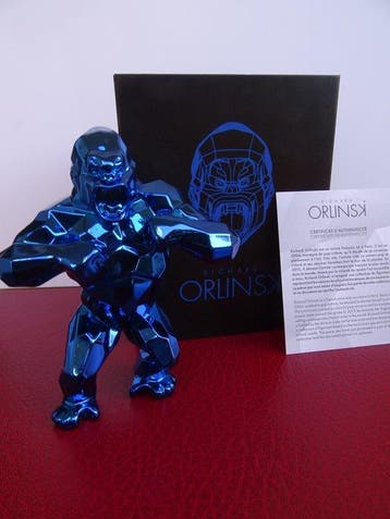 Richard Orlinski (1966) - Kong Spirit (Blue Edition)· No, Antiek en Kunst