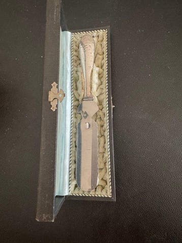 Aardappel lepel - .925 zilver