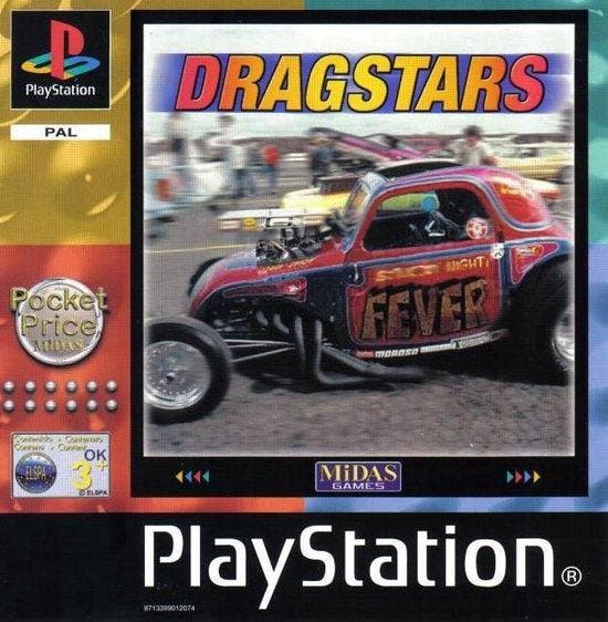 Dragstars (PS1 Games), Spelcomputers en Games, Games | Sony PlayStation 1, Zo goed als nieuw, Ophalen of Verzenden