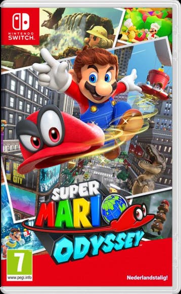 Super Mario Odyssey (verpakking Frans, game Engels) (Nint..., Verzenden, Gebruikt, Vanaf 3 jaar