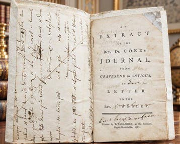 Coke - Gravesend to Antigua [B. w:] - West-Indies [B. w:] -