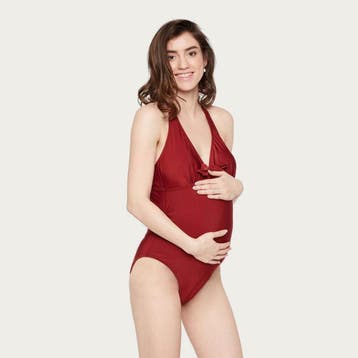 Mamalicious ZwangerschapsBadpak / PositieBadpak Tenja, Kleding | Dames, Verzenden, Nieuw