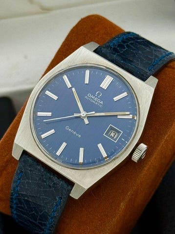 Omega - Geneve Automatic Blue Dial Cal.1481 - 166.0118 -, Nieuw