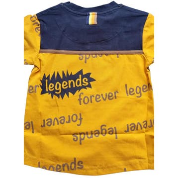 Shortsleeves -- Olaf - 98/104 / Geel, Verzenden, Nieuw