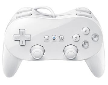 Wii Classic Controller Pro Wit Wii Morgen in huis!, Spelcomputers en Games, Ophalen of Verzenden, Zo goed als nieuw