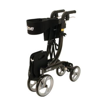 Rollator lichtgewicht Drive Nitro zwart M, Diversen, Rollators, Ophalen of Verzenden, Nieuw