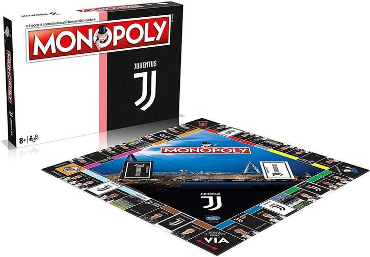 Hashbro Italiaanstalige! Monopoly - Juventus 2019/2020 - Bor, Hobby en Vrije tijd, Gezelschapsspellen | Bordspellen, Nieuw, Verzenden