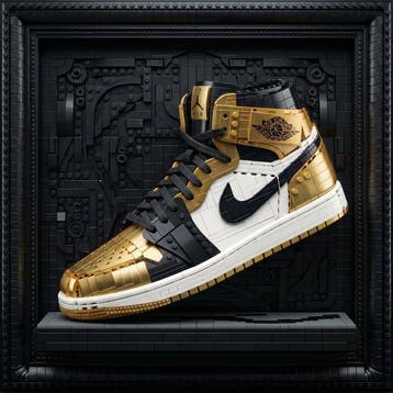 Artxlife - Lego Air Jordan Black&Gold [XXL], Nieuw