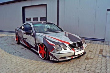 Front Splitter MERCEDES CL-KLASSE C215, Verzenden