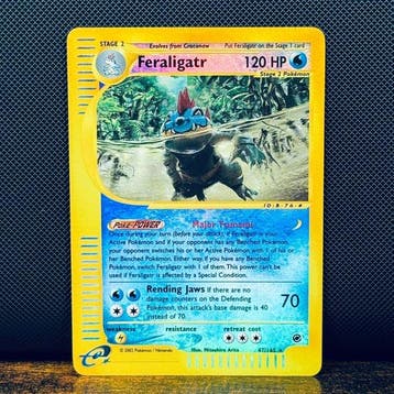 Pokémon Card - Feraligatr Reverse Holo 47 – Pokémon, Nieuw