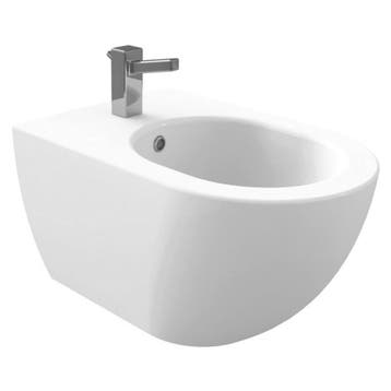 Bidet BWS Iegol Keramiek Glanzend Wit (Excl kraan), Doe-het-zelf en Verbouw, Sanitair, Ophalen of Verzenden, Nieuw, Overige typen