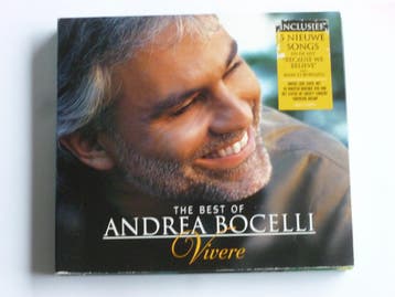 Andrea Bocelli - Vivere / The best of (CD + DVD), Ophalen of Verzenden, Zo goed als nieuw