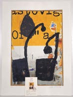 Mimmo Rotella (1918-2006) - Mirò in Nero