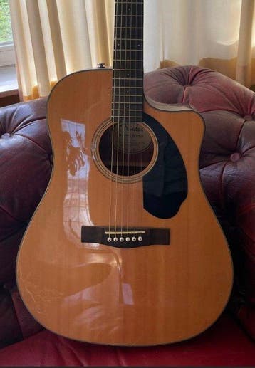 Fender - CD-60SCE Dreadnought - - Semi-akoestische gitaar -, Muziek en Instrumenten, Nieuw