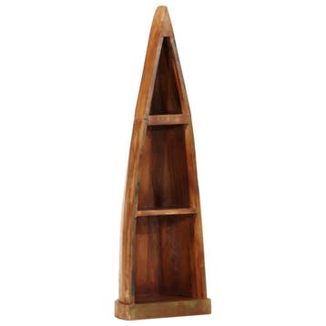 vidaXL Kast bootvorm 39x27x127 cm gerecycled hout, Minder dan 50 cm, Verzenden, 100 tot 150 cm, Nieuw