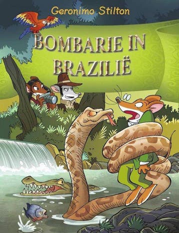 Geronimo Stilton - Bombarie in Brazilië - Geronimo Stilton, Verzenden, Zo goed als nieuw, Geronimo Stilton