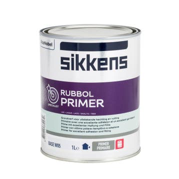 Sikkens Rubbol Primer - Alle kleuren leverbaar - 1 liter, Doe-het-zelf en Verbouw, Verf, Beits en Lak, Overige kleuren, Nieuw