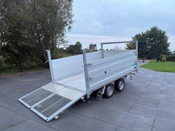 Twinn-Trailer ZGAN! 310 x 182 cm kiep/kantel Trailer! BJ2025, Ophalen, Zo goed als nieuw