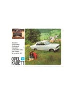 1965 OPEL KADETT B PROGRAMMA BROCHURE NEDERLANDS, Nieuw, Opel, Author