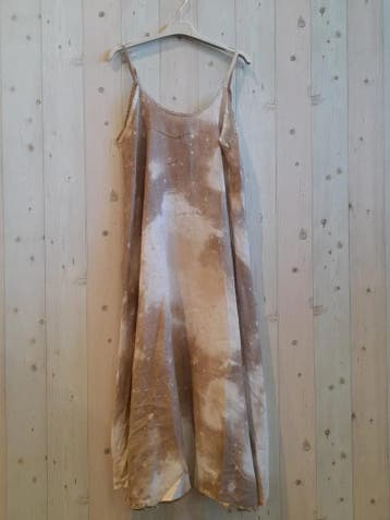 Linnen jurk maxi A-lijn met Baltische design - spaghetti, Kleding | Dames, Nieuw