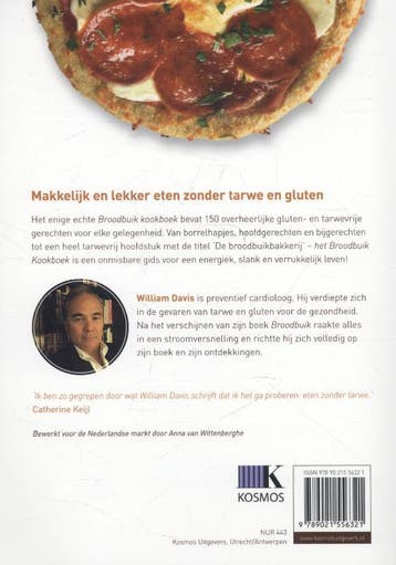 Broodbuik kookboek 9789021556321 William Davis, Verzenden, Gelezen, William Davis