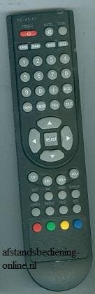 Afstandsbediening Salora rc-a3-01, Audio, Tv en Foto, Ophalen of Verzenden, Nieuw, Origineel
