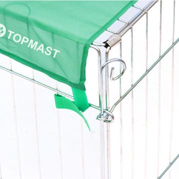 Konijnenren Topmast Verzinkt Staal Maat XL – Ruime Inklap., Verzenden, Nieuw, Overige typen
