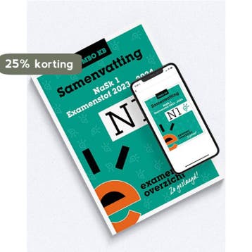 ExamenOverzicht - Samenvatting NaSk 1 VMBO KB 9789464381757, Verzenden, Gelezen, ExamenOverzicht