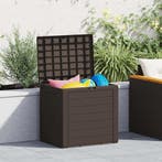 vidaXL Tuinbox 58,5x46x55 cm polypropeen bruin, Tuin en Terras, Overige Tuin en Terras, Verzenden, Nieuw