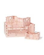 HEMA Klapkrat letterbord recycled lichtroze, Verzenden, Nieuw