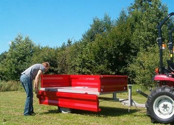 Morgnieux RL 1000 kipper, Verzenden